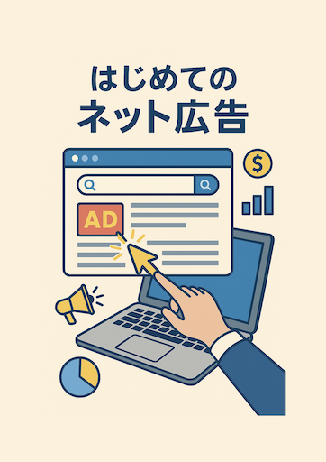 表紙「はじめてのネット広告」